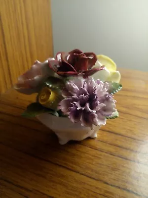 Buy Beautiful Royal Doulton Bone China Flower Basket Made In England  • 10£