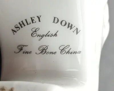 Buy Rare Vintage Ashley Down Fine Bone China Shoe • 3£