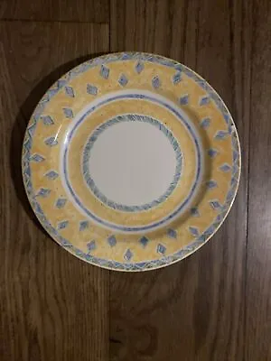 Buy Churchill Herat Ports Of Call Jeff Banks Yellow Blue 10in Dinner Plate X NEW • 8.75£
