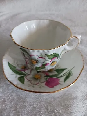 Buy  Vintage Royal Grafton Bone China Teacup And Saucer Made In England  • 11.53£
