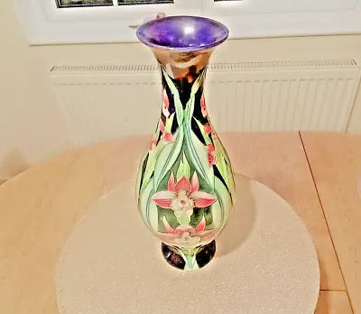 Buy Old Tupton Ware Lovely Vase 10.5 Cm Tall With Pink Lilies • 10£
