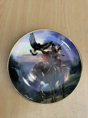 Buy Fine Porcelain Plate. Spirit Of The East Wind From Franklin Mint Heirloom 1460 • 9.99£