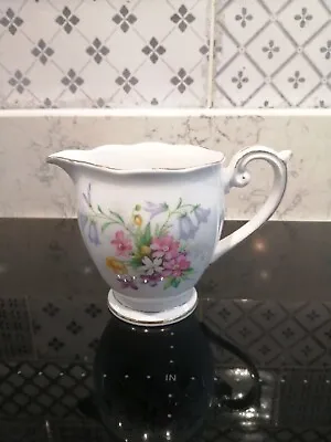 Buy Queen Anne Bone China “ Old Country Spray “  Milk Jug • 5.99£