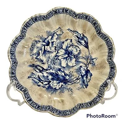 Buy Dunn Bennett Imperial Duchess Pattern Serving Dish England Blue Gold Ivory 9.5  • 14.43£