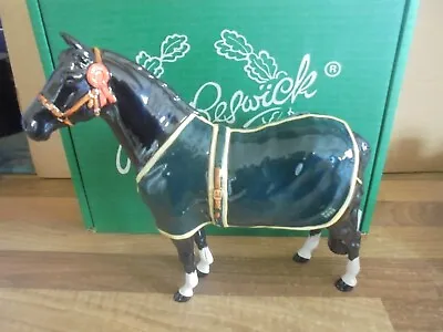 Buy Beswick Champion Black Welsh Mountain Pony Bcc 1999 Ltd Ed Figure -  Boxed • 199£