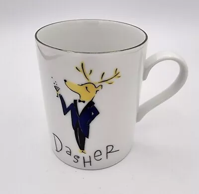 Buy Pottery Barn - Dasher -  Reindeer Mug - 12 Oz  • 7.59£
