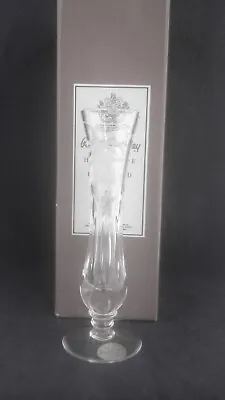 Buy Royal Brierley Crystal Fuchsia Bud Vase • 50£