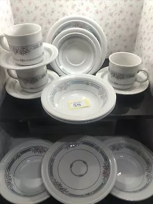 Buy 13PC X RARE Bhs Coloroll Kilncraft Linton Cup/s Saucer/s Side Plate/s & Bowl/s • 14.75£