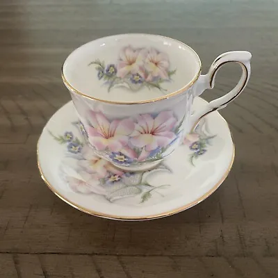 Buy Vintage Duchess EST 1888 Fine Bone China Floral Cup & Saucer Set. • 25.04£
