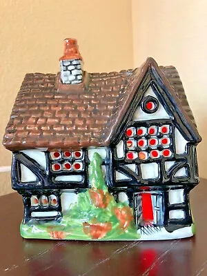 Buy Derek Fowler Pottery Vintage Night Light, Cottage House 1970s Made In England • 32.21£