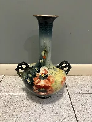 Buy Antique Bonn Royal Franz Double Handle Vase • 51.79£