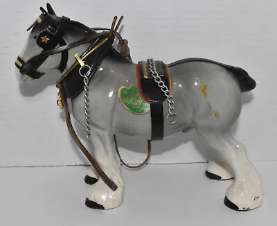 Buy Vintage Melba Ware England Clydesdale Horse Figure Figurine • 33.14£