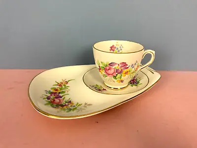 Buy Vintage Phoenix Ware Tea Cup & Cake Plate Saucer, Floral, Afternoon Tea, Gift • 12.99£