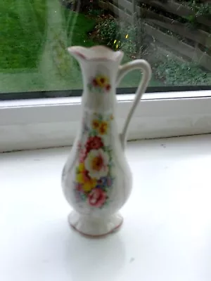 Buy Old Foley James Kent Ltd English Made Small  Ewer Vase • 4.25£