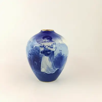 Buy Royal Doulton Blue Children Series Vase - 6691 RD • 381.65£