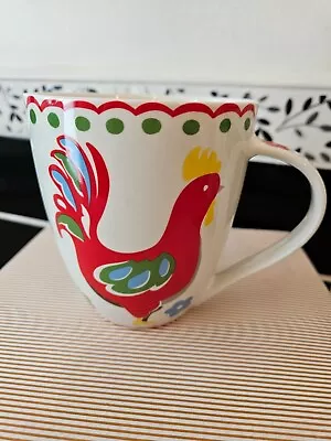 Buy NEW - CATH KIDSTON - Chicken Cockerel Rooster-  Large Mug - Fine China By Queens • 9.50£
