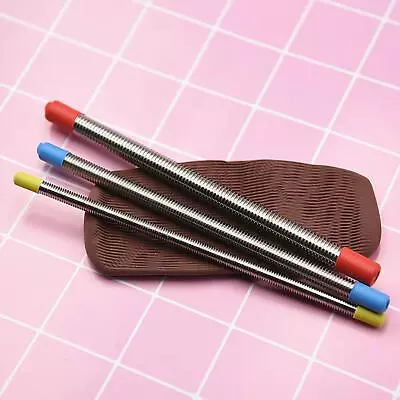 Buy 3Pcs Pottery Clay Texture Tools Threaded For Beginner Professional • 8.24£