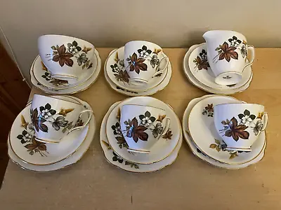 Buy 18 Pcs Duchess Tea Set Bone China Tea Cups Saucers Side Plate Jug Sugar Bowl • 17.99£