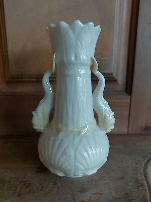 Buy Belleek Ireland Pottery Dolphin Fish Vase Double Handled Mermaid Spill Vase 6.5  • 19.99£