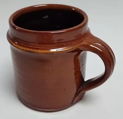 Buy Lovely Clive Bowen Slipware Studio Pottery Mug Cup - Early Piece Marked CB • 18£