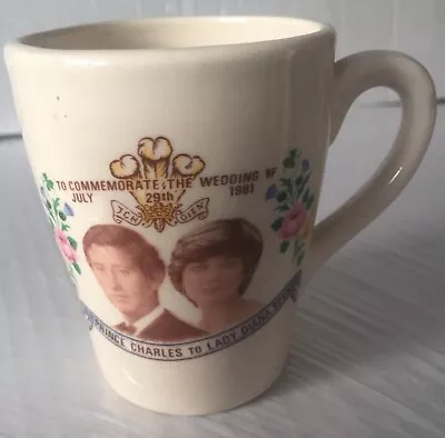 Buy Prince Charles & Lady Diana Wedding Commemorative China Mug • 4.95£