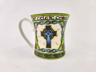 Buy The Celtic Cross Irish Weave Design Art Bone China Coffee Tea Mug Cup 11 Fl Oz • 9.60£
