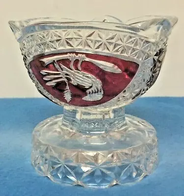Buy Vintage Hofbauer Cut Glass Crystal Candle Stick Holder / Dish Germany • 7.99£