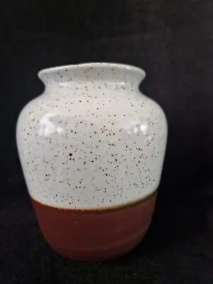 Buy Vintage Purbeck Pottery Bournemouth Two Tone Stoneware Vase 17 Cm • 4.50£