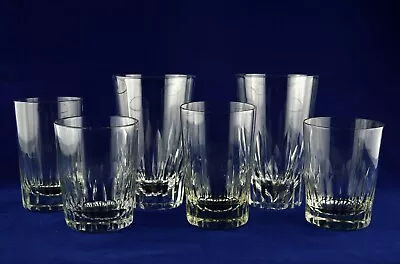 Buy Vintage Crystal Cut X6 Whiskey Glasses / Tumblers - PERFECCT • 49.50£