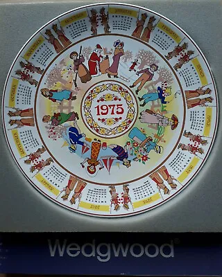 Buy Very Rare Wedgwood Queens Ware- Boxed - Childrens Games -1975 Plate-Fifth Series • 18£
