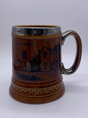 Buy Vintage Lord Nelson Pottery Treacle Glaze Ceramic Tankard - The First & Last Inn • 15.99£
