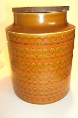 Buy Large Hornsea Storage Jar- Vgc With Good Lid And Seal. • 16£