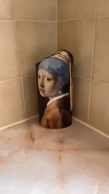 Buy Girl With A Pearl Earring By Vermeer  - Silhouette D'art Vase By John Beswick • 40£
