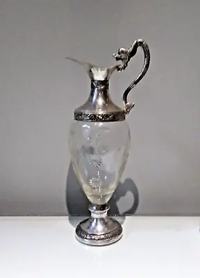 Buy Vintage Distillerie Buton Silver Plated Decanter/Carafe - Bologna, Italia - 29cm • 9.75£