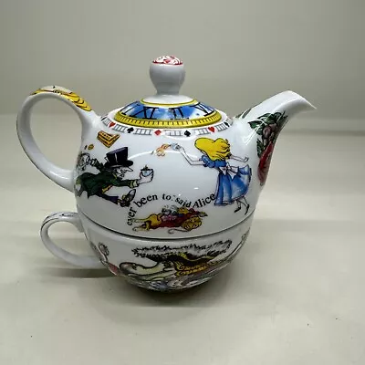 Buy Paul Cardew Alice In Wonderland Teapot And Mug/cup Set • 19.99£