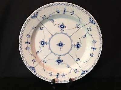 Buy Royal Copenhagen Blue Fluted Half Lace One (1) 13  Chop Plate Round Platter #539 • 237.04£