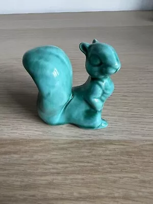 Buy Vintage Anglia Pottery Turquoise Squirrel GC • 10.50£