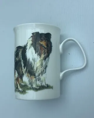 Buy Vintage Roy Kirkham Dog Lovers COLLIE  Mug Fine Bone China England 1990 Canine • 8.50£