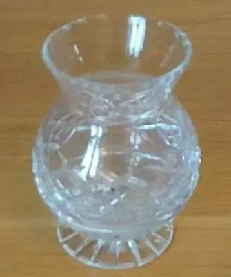 Buy Thomas Webb Crystal Cut Glass 8cm Vase Made In England  • 2£