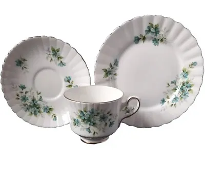 Buy Vintage Royal Stafford Bone China Tea Cup Saucer Side Plate Flora Gold • 5.99£