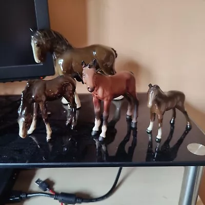 Buy Royal Doulton And Beswick Brown Horses, Gloss And Matt, Excellent Condition • 0.99£