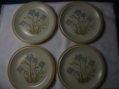 Buy Hearthside Garden Festival, Highland Flowers Pattern. Hand Painted Salad Plates • 11.52£