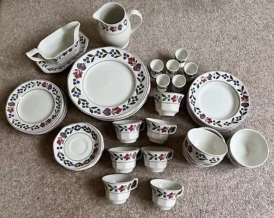 Buy Adams  Old Colonial   (x46 Items) Excellent Condition British Ironstone • 100£