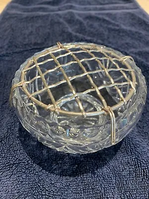 Buy Antique Thos Webb Crystal Rose Bowl • 50£