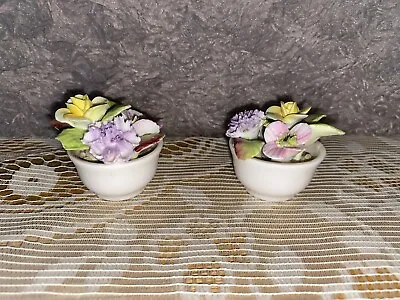 Buy Vintage Coalport Bone China Flower Bowl X 2  A.D. 1750 Made In England • 29.40£