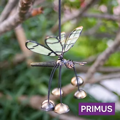 Buy Dragonfly Bobbin' Bells Bouncing Glow In The Dark Pretty Hanging Wind Chime • 7.99£
