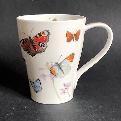 Buy Dunoon Fine Bone China Mug By Richard Partis Meadow Butterflies Medium Size VGC • 17.99£