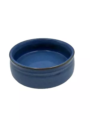 Buy Denby Langley English Stoneware Blue Serving Bowl Vintage MCM Rare • 34.10£