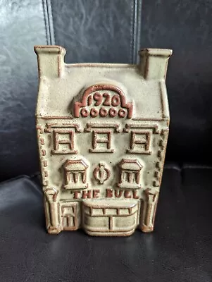 Buy Vintage Tremar Pottery The Bull Inn 1920 Stoneware Money Bank Superb Condition  • 12.99£
