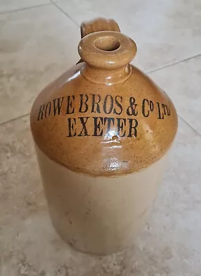 Buy Antique/vintage Stoneware Flagon, Exeter Devon • 25£